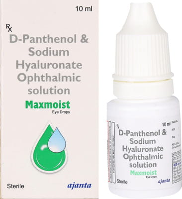 Maxmoist Bottle Of 10ml Eye Drops