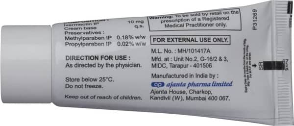 Ivrea 1% Tube Of 30gm Cream