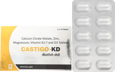Castigo Kd Strip Of 10 Tablets