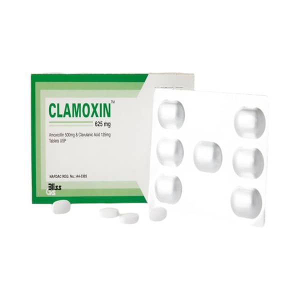 Clamoxin 625mg Tablet