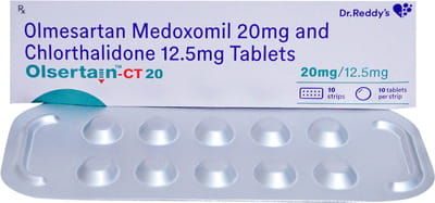 Olsertain Ct 20mg Strip Of 10 Tablets