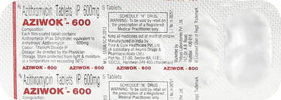 Aziwok 600mg Strip Of 5 Tablets