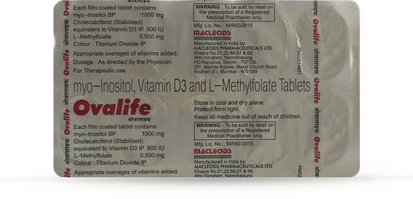 Ovalife Strip Of 10 Tablets