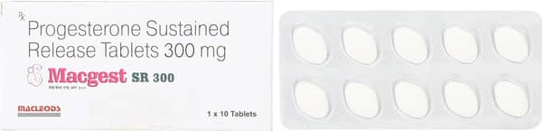 Macgest Sr 300Mg Strip Of 10 Tablets