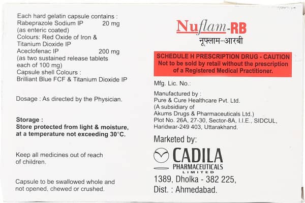 Nuflam Rb Strip Of 10 Capsules