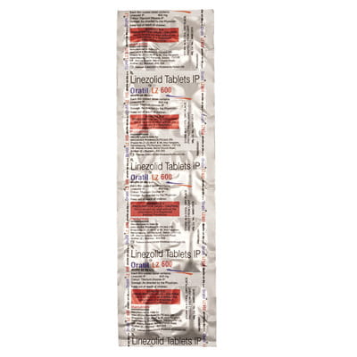 Oratil Lz 600mg Strip Of 10 Tablets