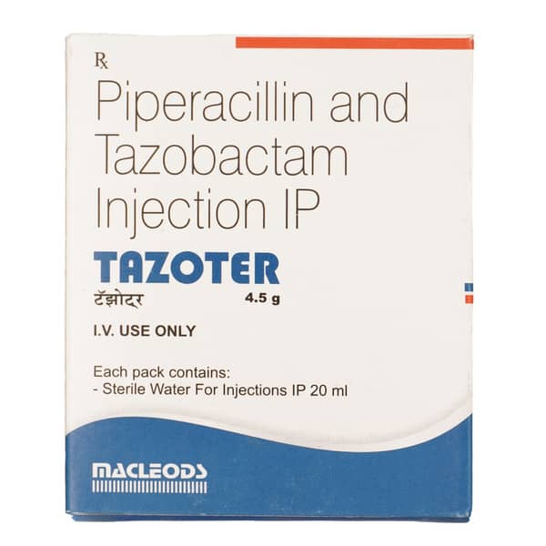 Tazoter 4.5gm Dry Vial Of 1 Powder For Injection