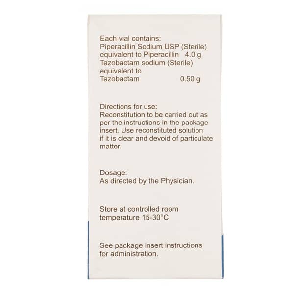 Tazoter 4.5gm Dry Vial Of 1 Powder For Injection