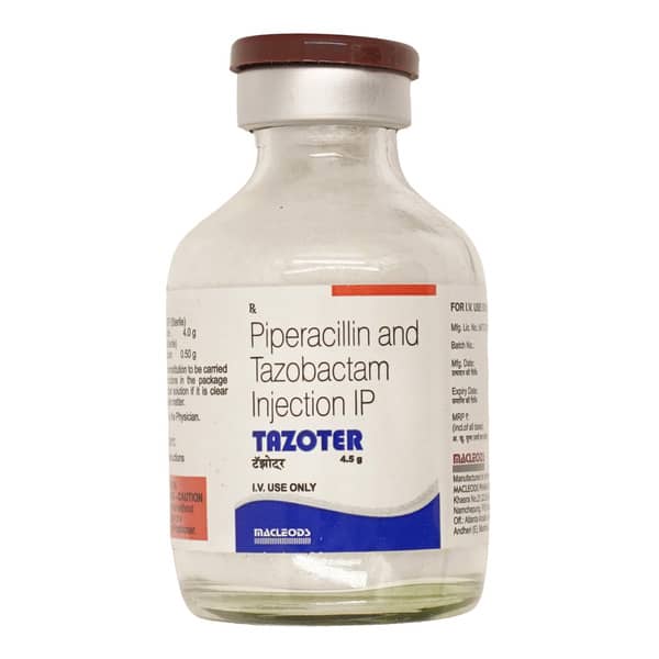 Tazoter 4.5gm Dry Vial Of 1 Powder For Injection