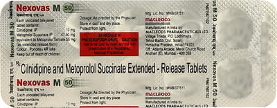 Nexovas M 50mg Strip Of 10 Tablets