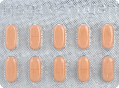 Mega Cartigen Strip Of 10 Tablets