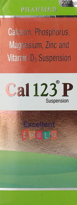 Cal 123 P Syrup 200ml