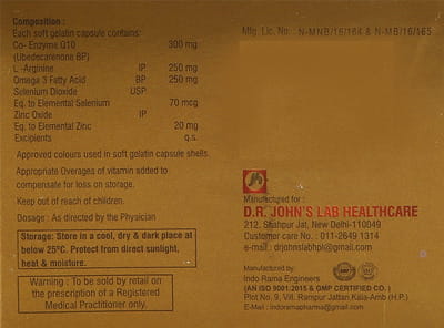 Cozim Q Forte Strip Of 10 Softgel Capsules