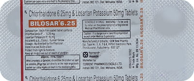 Bilosar 6.25mg Strip Of 10 Tablets