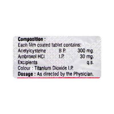 Ventirex A Strip Of 10 Tablets
