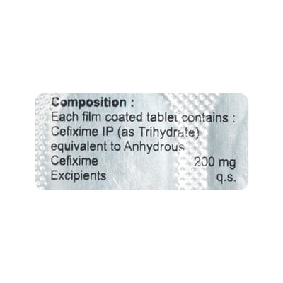 Odicef O 200mg Strip Of 10 Tablets