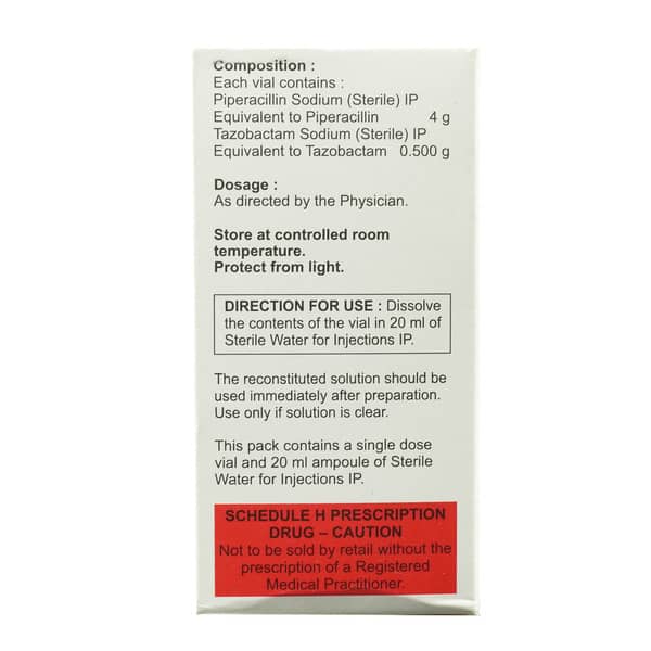 Piptazone 4.5Gm Dry Vial Of 1 Powder For Injection