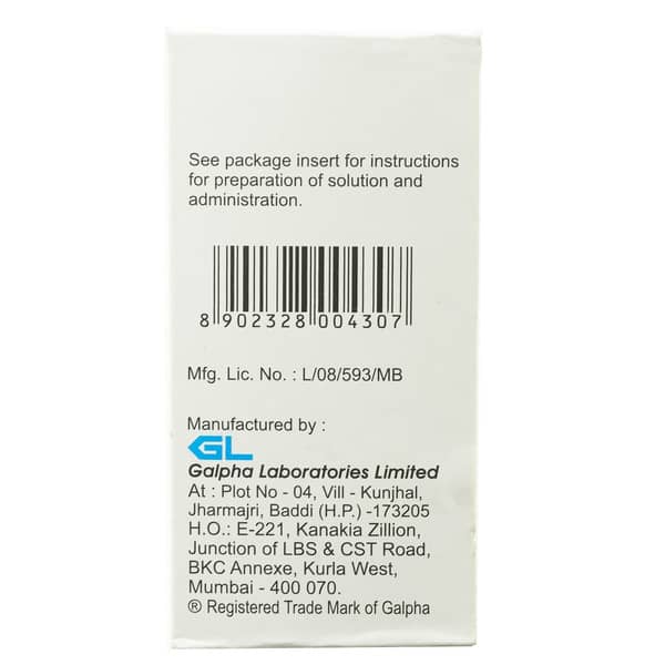Piptazone 4.5Gm Dry Vial Of 1 Powder For Injection