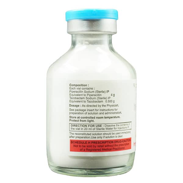 Piptazone 4.5Gm Dry Vial Of 1 Powder For Injection
