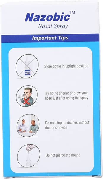 Nazobic 120md Bottle Of 6gm Nasal Spray