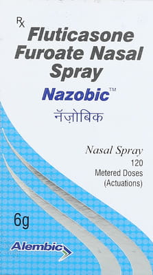 Nazobic 120md Bottle Of 6gm Nasal Spray