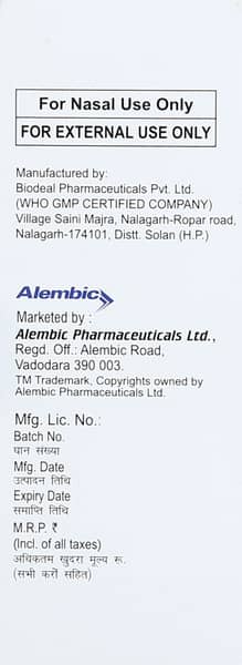 Nazobic 120md Bottle Of 6gm Nasal Spray