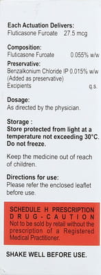 Nazobic 120md Bottle Of 6gm Nasal Spray