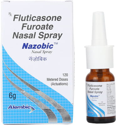 Nazobic 120md Bottle Of 6gm Nasal Spray