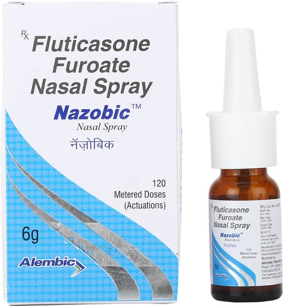 Nazobic 120md Bottle Of 6gm Nasal Spray