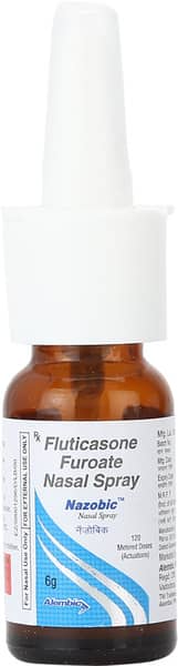 Nazobic 120md Bottle Of 6gm Nasal Spray