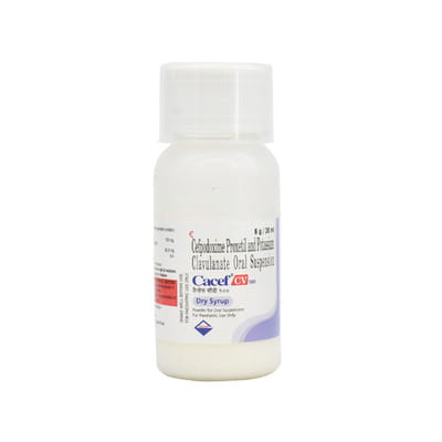 Cacef Cv 100mg Bottle Of 30ml Dry Syrup