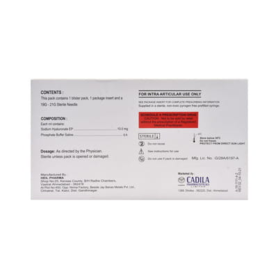 Halonix One Pree Fiiled Syriinge Of 6ml Solution For Injection