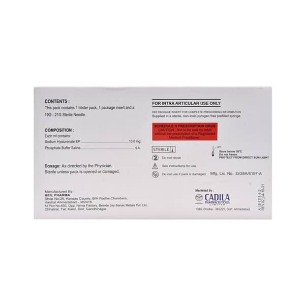 Halonix One Pree Fiiled Syriinge Of 6ml Solution For Injection