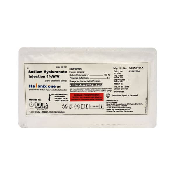 Halonix One Pree Fiiled Syriinge Of 6ml Solution For Injection