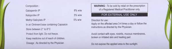 Deep Senz Tube Of 50gm Ointment