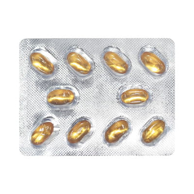 Beage Strip Of 10 Capsules
