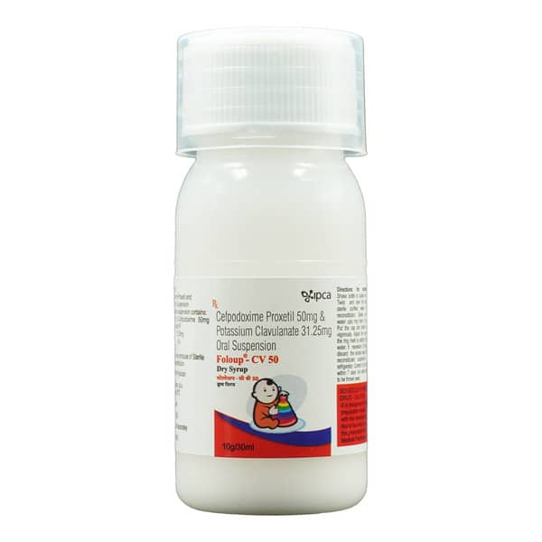 Foloup Cv 50mg Bottle Of 30ml Dry Syrup