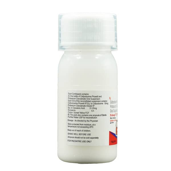 Foloup Cv 50mg Bottle Of 30ml Dry Syrup