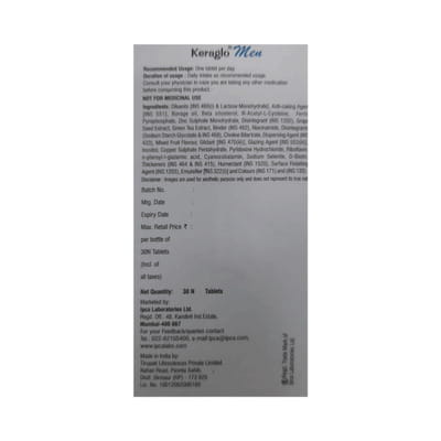 Keraglo Men Bottle Of 30 Tablets