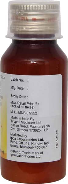 Pacimol Mf 250mg Bottle Of 60ml Suspension