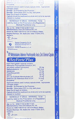 Hey Forte Plus Strip Of 10 Capsules