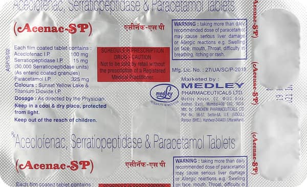 Acenac-SP Tablet