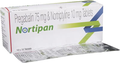 Nortipan Strip Of 10 Tablets