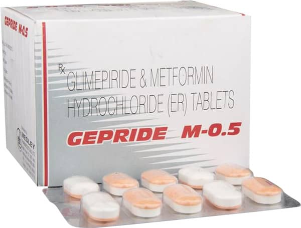 Gepride M 0.5 Strip Of 10 Tablets