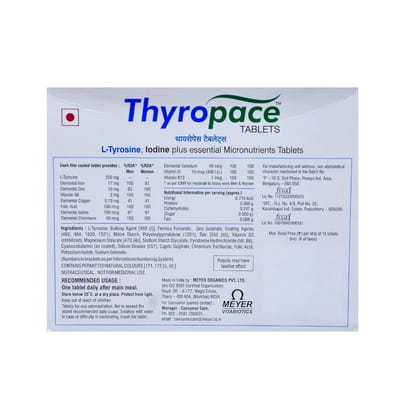Thyropace Strip Of 15 Tablets