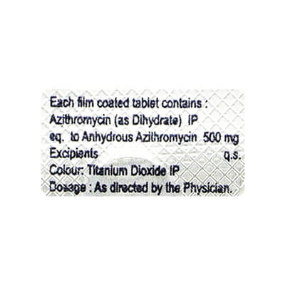 Zarocin 500mg Strip Of 3 Tablets