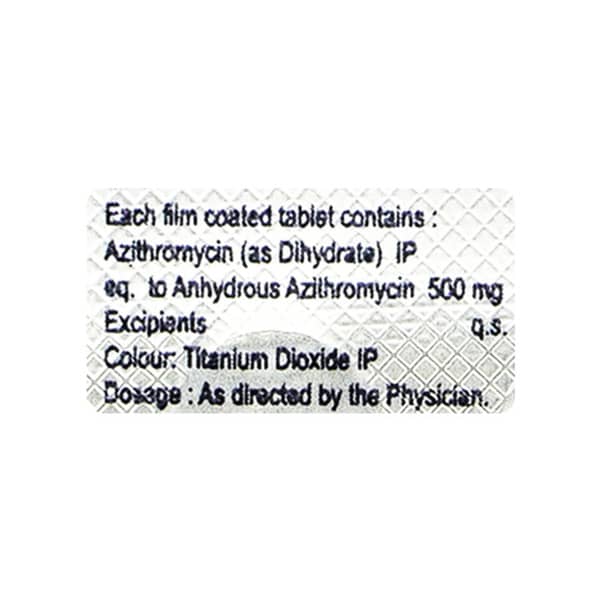 Zarocin 500mg Strip Of 3 Tablets