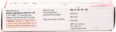 3vc Vag Box Of 3 Vaginal Suppositories
