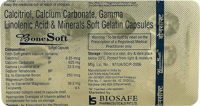 Bonesoft Strip Of 10 Capsules