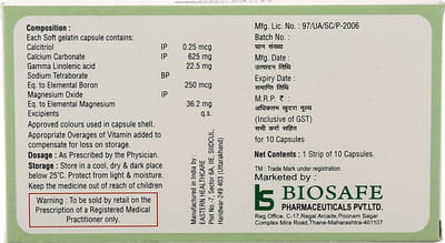 Bonesoft Strip Of 10 Capsules